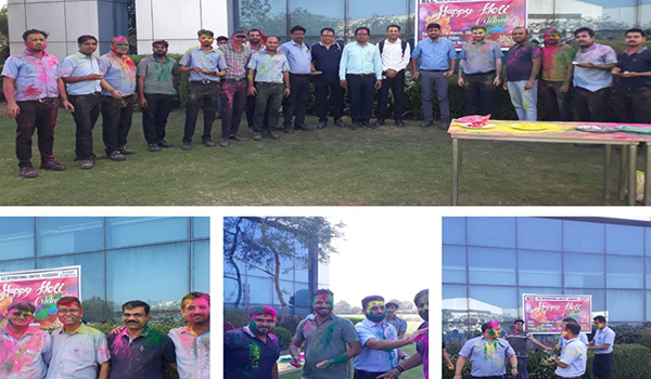 Holi celebration at KEC